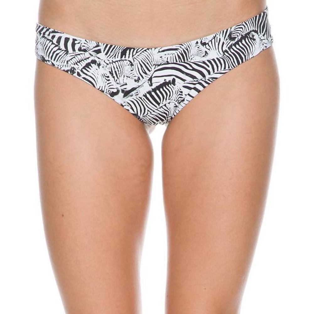Boys + Arrow zebra bikini bottoms